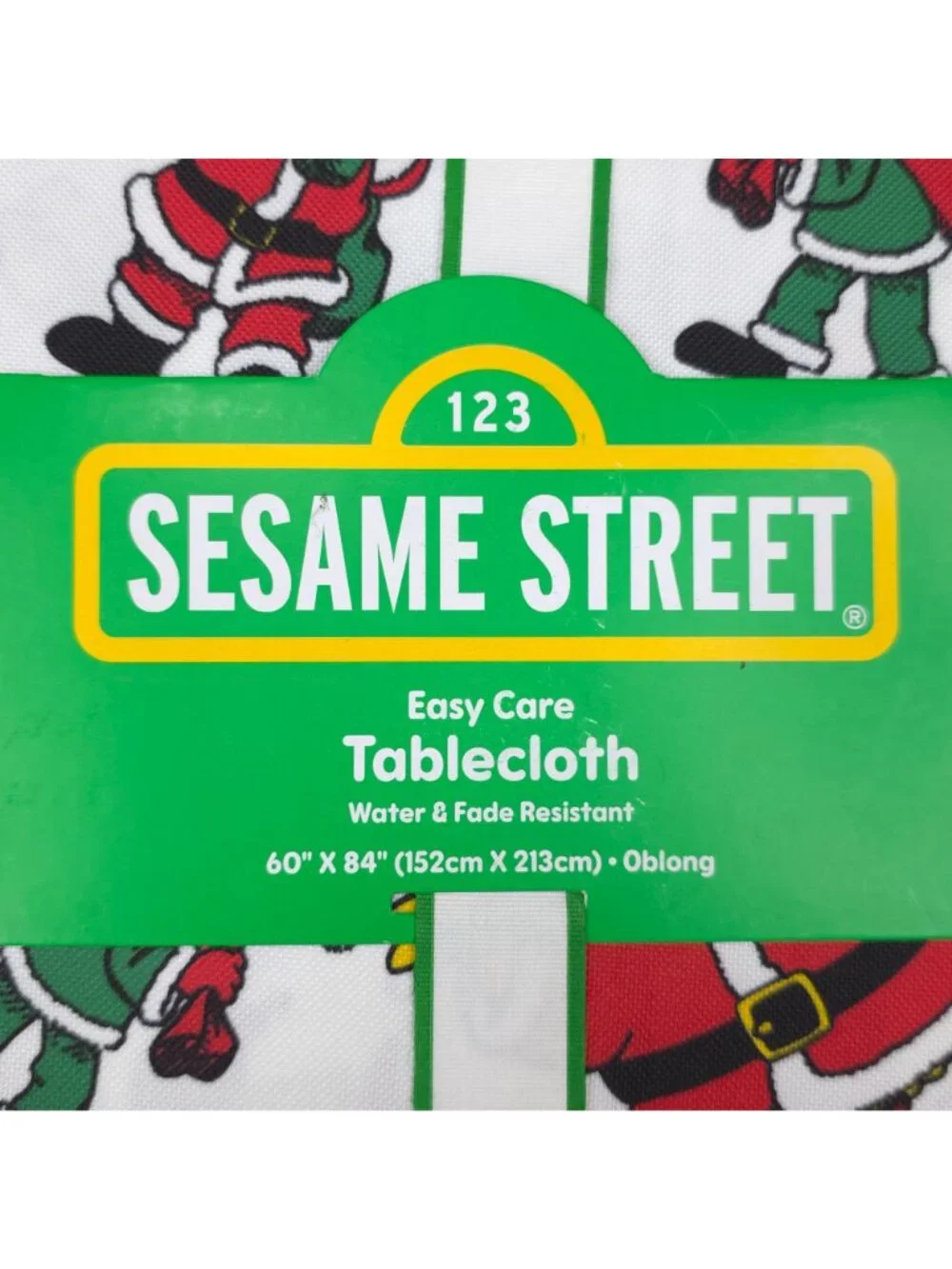 Sesame Street Christmas Tablecloth 60